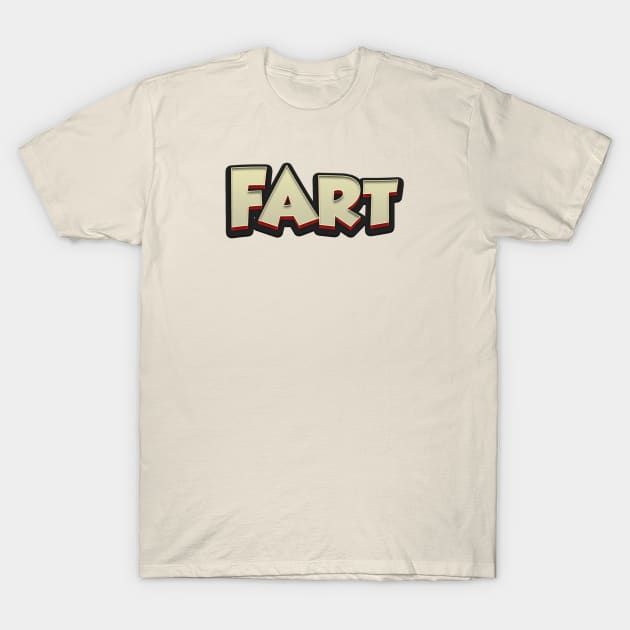 Fart (retro) T-Shirt by mikevotava